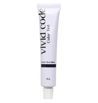 Фарба для брів та вій Vivid Code Color Tint, Mystic Blue Black, 20 г