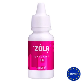 Окислювач ZOLA для фарбування брів, 3%, 30 мл