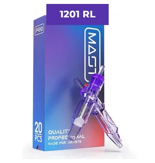 Набір картриджів для татуажу Mast Pro 1201RL 0.35 мм, 20 шт
