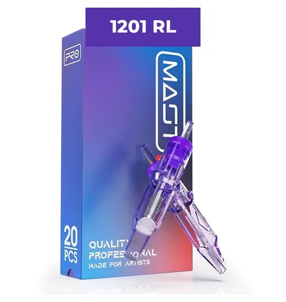 Набір картриджів для татуажу Mast Pro 1201RL 0.35 мм, 20 шт