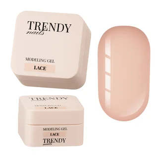 Моделюючий гель Trendy Nails Modeling Gel, Lace, HEMA/TPO free, 30 мл