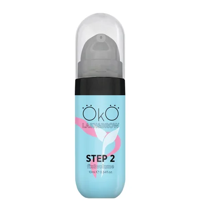Засіб для ламінування вій та брів OKO Lash&Brow, Step 2 Fix & Volume, 10 мл