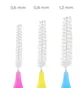 Щіточка для брів і вій Baby Brush, жовта, 0.8 мм, 1 шт