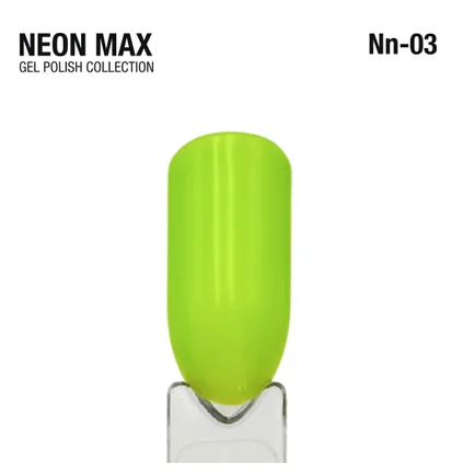 Неоновий гель-лак для нігтів Adore Professional Neon Max Nn-03 Slime, 8 мл
