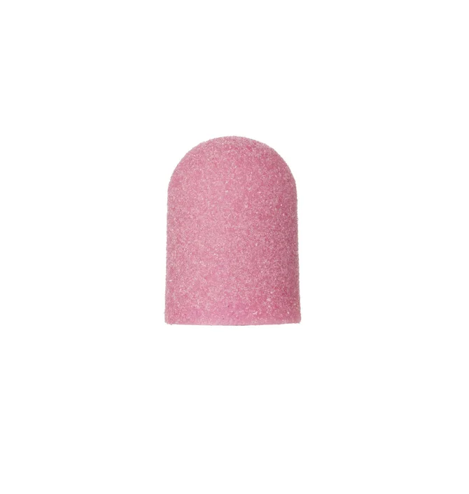Корундові ковпачки для фрези Kraken Nails, округлий циліндр, 10×15 мм, 240 грит, 1 шт