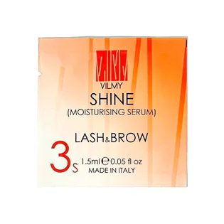 Засіб для ламінування вій та брів Vilmy Step 3s Shine Moisturising Serum, саше, 1.5 мл