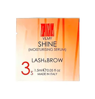 Preparat do laminacji rzęs i brwi Vilmy Step 3s Shine Moisturising Serum, saszetka, 1.5 ml