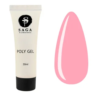 Полігель для нарощування нігтів SAGA Professional Poly Gel New #04, 30 мл