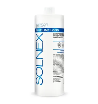 Alcohol-Free Hand, Surface and Instrument Disinfectant Solnex, Blue Line Long, 1000 ml