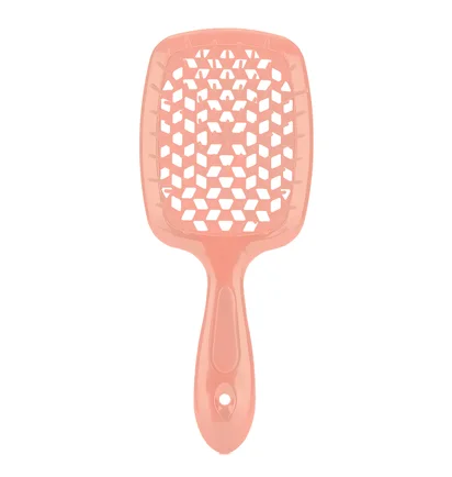 Гребінець для волосся Hollow Comb, персиковий