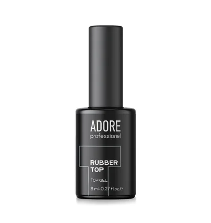 Топ каучуковий Adore Professional Rubber Top Wipe UV, 8 мл