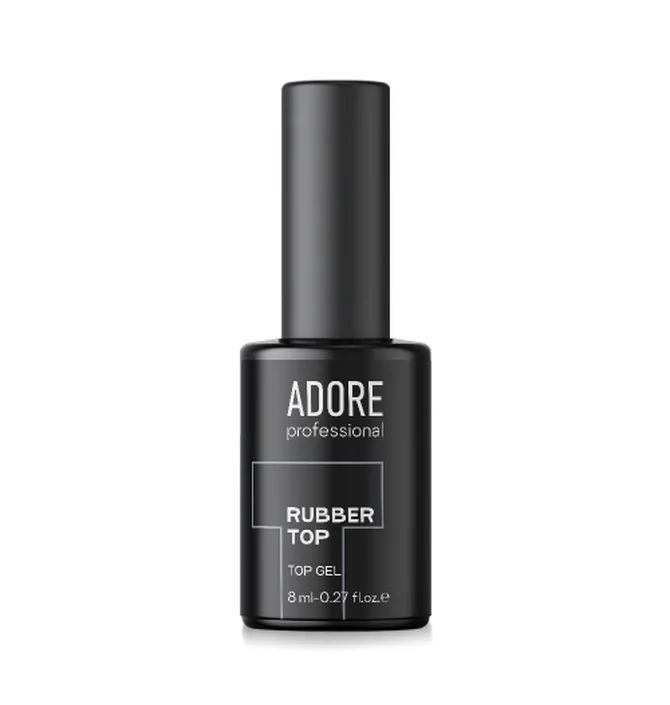 Топ каучуковий Adore Professional Rubber Top Wipe UV, 8 мл