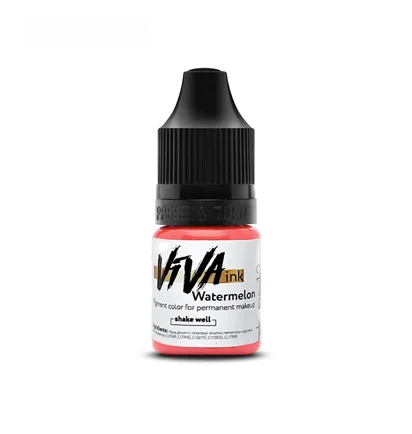 Pigment do makijażu permanentnego ust Viva, Watermelon #12, 6 ml