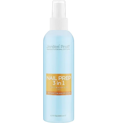 Płyn do przygotowania paznokci Jerden Proff 3-w-1, 200 ml