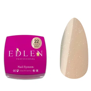 Гель для нігтів Edlen Builder Gel Princess #22, 15 мл