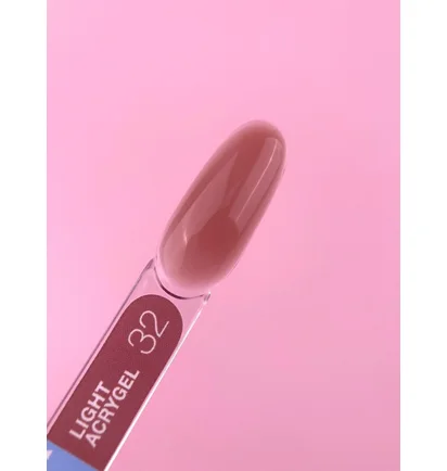 Nail Strengthening and Extension Gel Luna Moon Light Acrygel #32, 13 ml