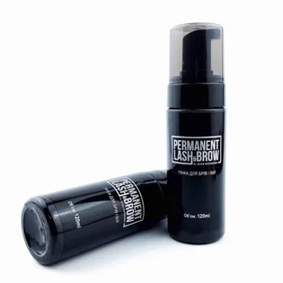 Очищающая пенка для бровей и ресниц Permanent Lash&Brow, 120 мл
