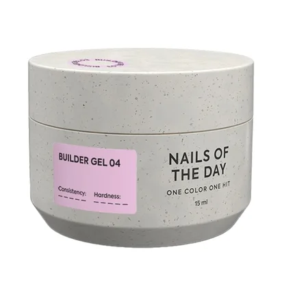 Гель для нарощування нігтів Nails Of The Day Builder Gel #04, 15 мл