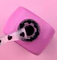 Top do lakieru hybrydowego bez warstwy lepkiej Luna Moon Romantic Black, 13 ml