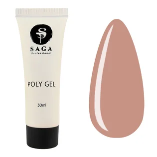 Полігель для нарощування нігтів SAGA Professional Poly Gel New #07, 30 мл