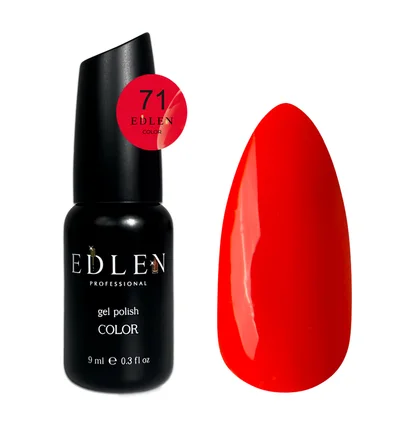 Гель-лак для ногтей Edlen Color #071, 9 мл