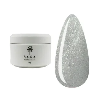Гель для нарощування нігтів SAGA Professional Builder Gel Veil #19, 15 мл
