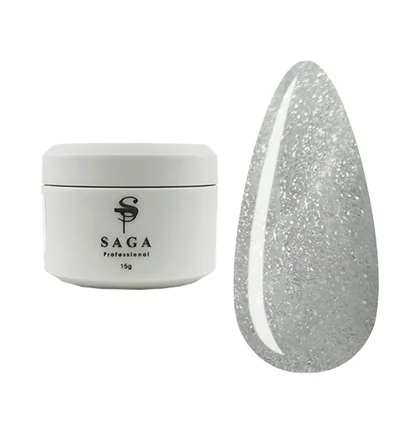 Гель для нарощування нігтів SAGA Professional Builder Gel Veil #19, 15 мл