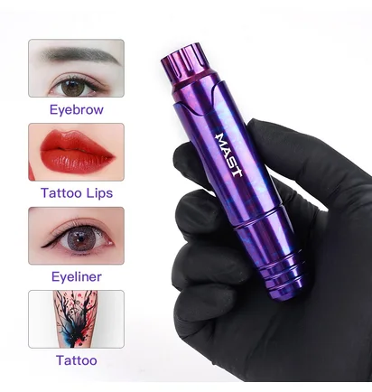 Модульна машинка для татуажу Mast P10 Pen WQ367-12, Purple