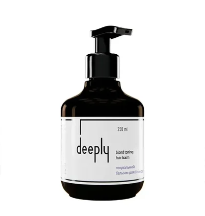 Тонирующий бальзам для блонда Deeply Blond Toning Hair Balm, 250 мл