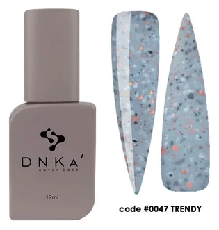 Camouflage Rubber Base with Foil Flakes DNKa' French #0047 Trendy, 12 ml