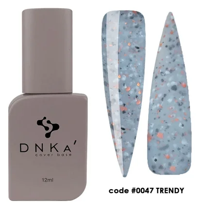 Camouflage Rubber Base with Foil Flakes DNKa' French #0047 Trendy, 12 ml