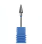 Carbide Drill Bit, Cone, 6×14 mm, blue