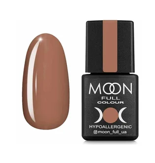 Гель-лак Moon Full Summer #621, кава з молоком, 8 мл