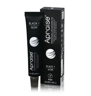 Фарба для брів Apraise Vegan Black #1, 20 мл