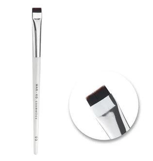 Wide Straight Eyebrow Tinting Brush Mar-Ko #03