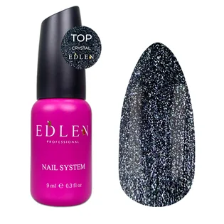 Топ для нігтів Edlen Crystal, 9 мл