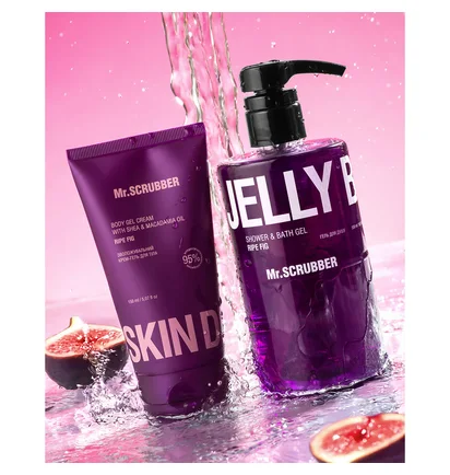 Зволожуючий крем-гель для тіла Mr.Scrubber Skin Delights, Ripe Fig, 150 мл
