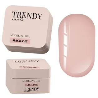Моделюючий гель Trendy Nails Modeling Gel, Macrame, HEMA/TPO free, 30 мл