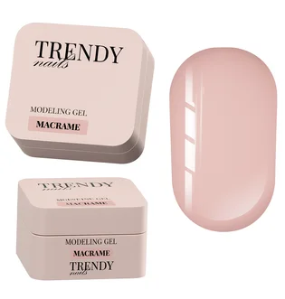 Modeling Gel Trendy Nails, Macrame, HEMA/TPO free, 30 ml