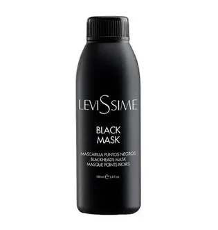 Czarna maska oczyszczająca do twarzy LeviSsime, 100 ml