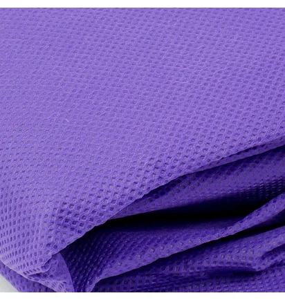 Чохол на кушетку Doily, універсальний, з гумкою 80 г/м², фіолетовий