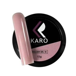 Моделюючий гель для нігтів Karo Builder Gel #018, 15 мл
