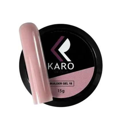 Моделюючий гель для нігтів Karo Builder Gel #018, 15 мл