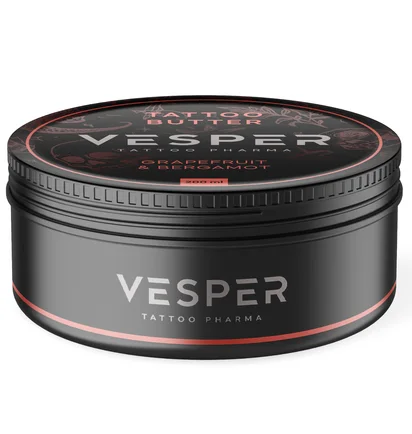 Masło-olejek do tatuażu Vesper, Grapefruit & Bergamot, 200 ml