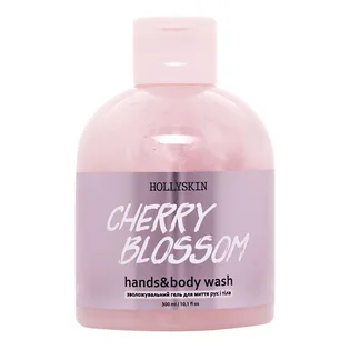 Зволожуючий гель для миття рук та тіла HollySkin Cherry Blossom, 300 мл