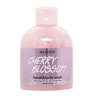 Зволожуючий гель для миття рук та тіла HollySkin Cherry Blossom, 300 мл
