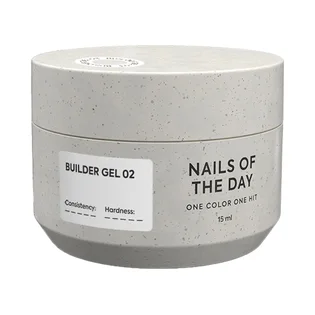Гель для нарощування нігтів Nails Of The Day Builder Gel #02, 15 мл