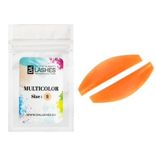 Валики для ламінування вій Dalashes Multicolor, розмір S, 1 пара