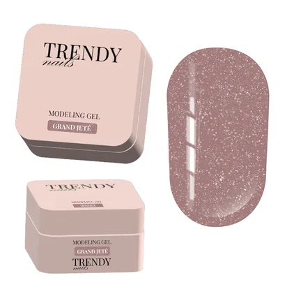 Моделюючий гель Trendy Nails Modeling Gel, Grand Jete, HEMA/TPO free, 15 мл