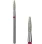 Алмазна насадка Mart, Полум'я Тупе, Red, 2.3×8 мм